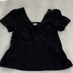 Old Navy Black Short Sleeve Women's Top